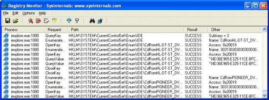 Sony ActiveX control registry trace